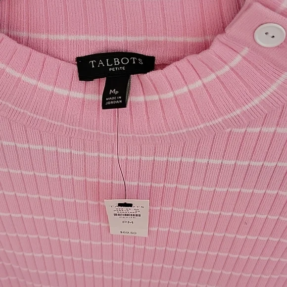 Talbots Sleeveless Sweater - NWT Petite Med. - Picture 3 of 4